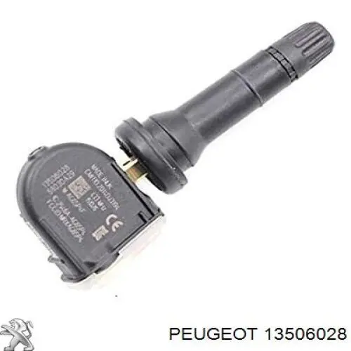 13506028 Peugeot/Citroen Sensor de presión de neumáticos (TPMS)
