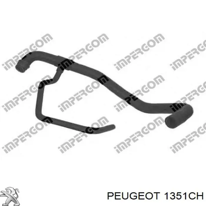 Manguera inferior del radiador Peugeot/Citroen 1351CH precio, desde 38,01 EUR