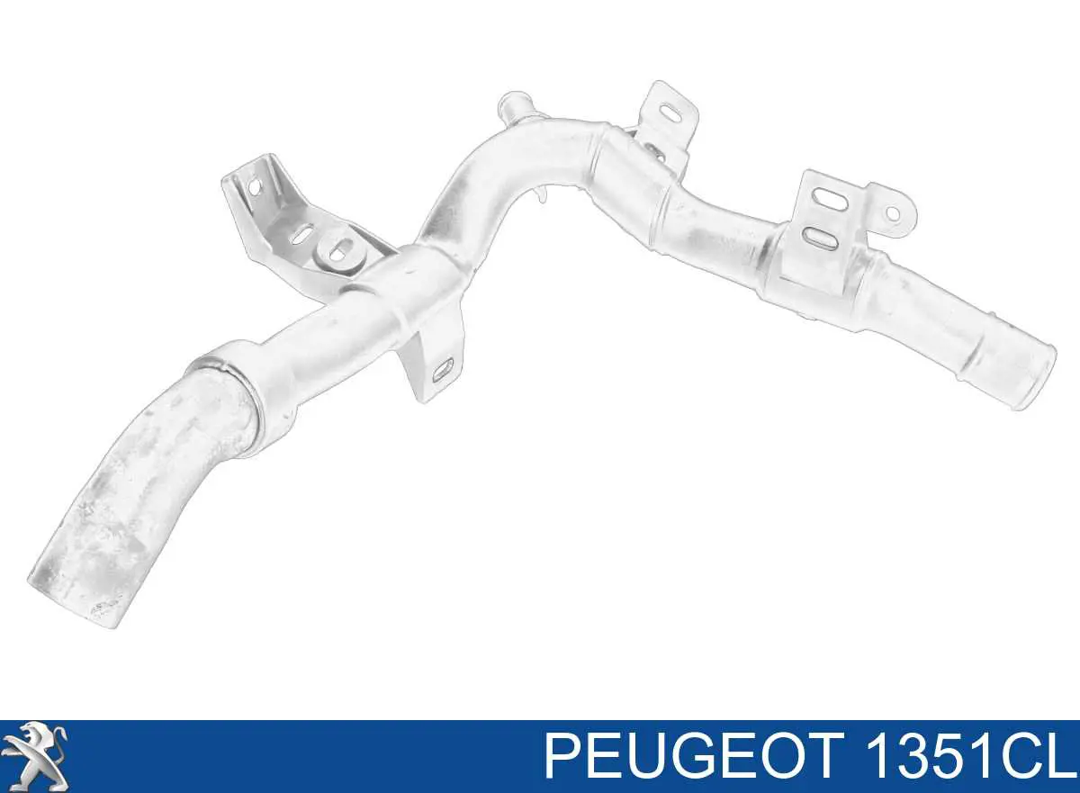 1351CL Peugeot/Citroen tubo de refrigeración, termostato