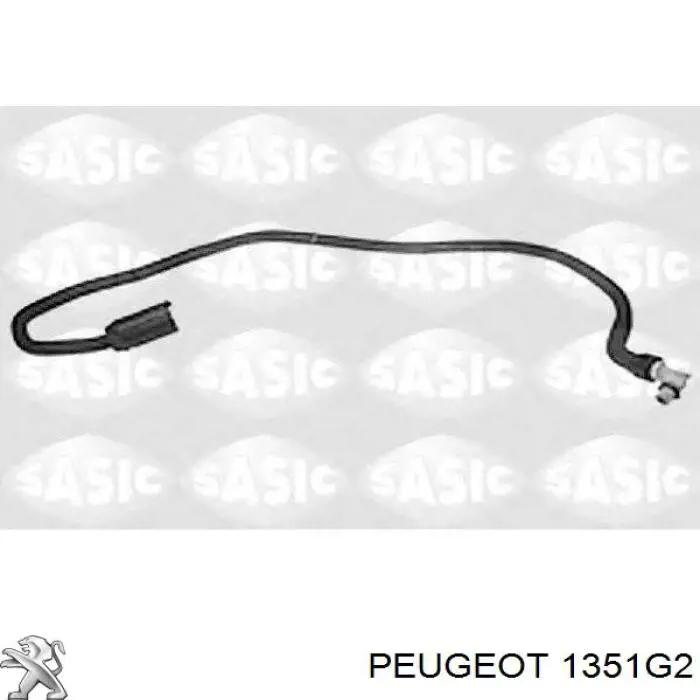 1351G2 Peugeot/Citroen Manguera inferior del radiador