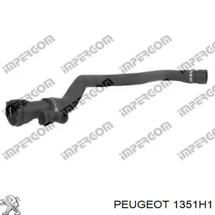 Manguera inferior del radiador Peugeot/Citroen 1351H1 precio, desde 35,35 EUR