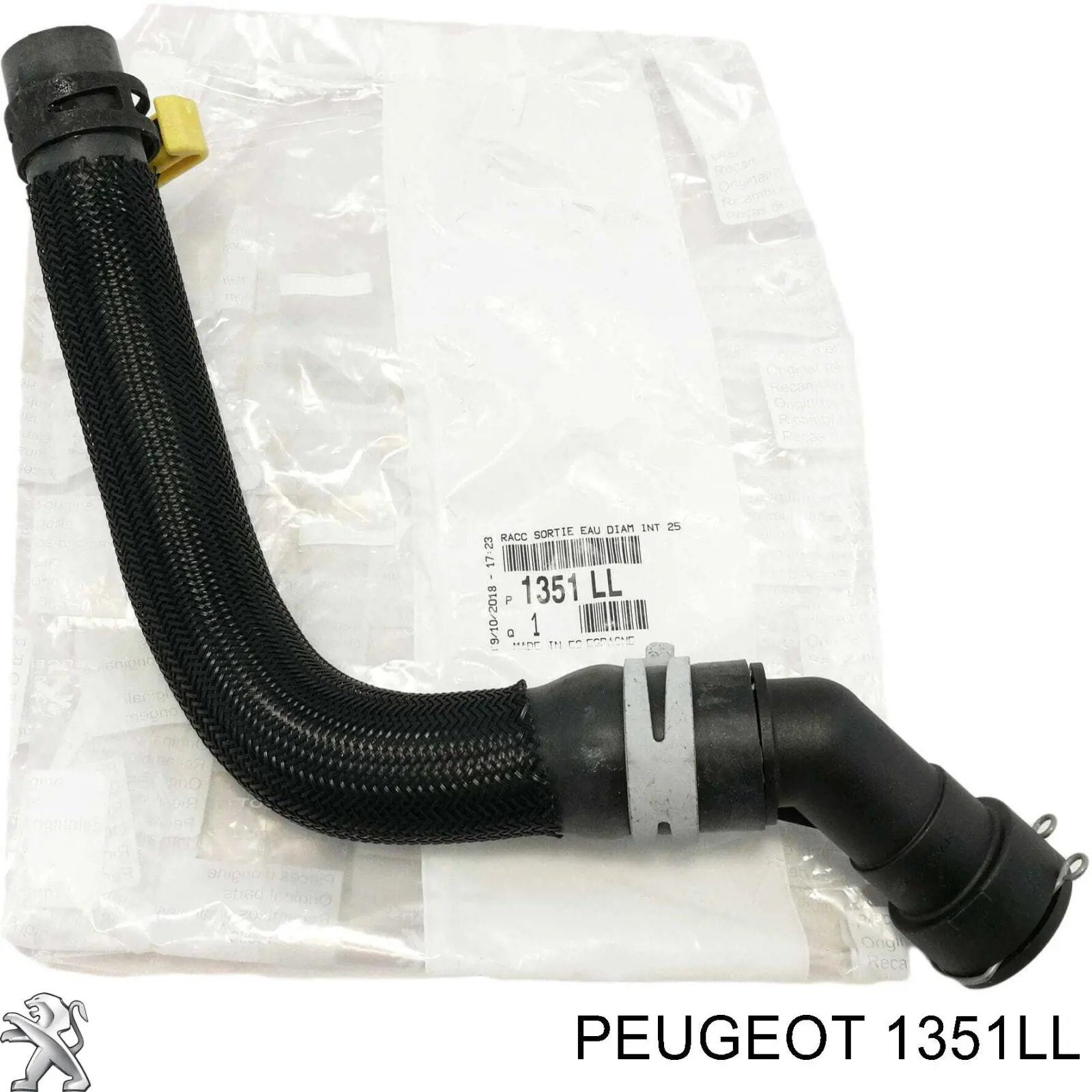 Comprar 00001351LL Peugeot/Citroen Manguera del termostato