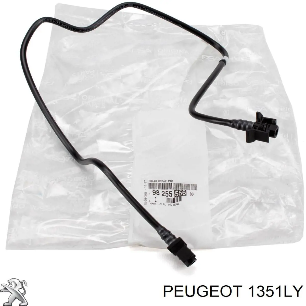 1351LY Peugeot/Citroen manguera de refrigeración