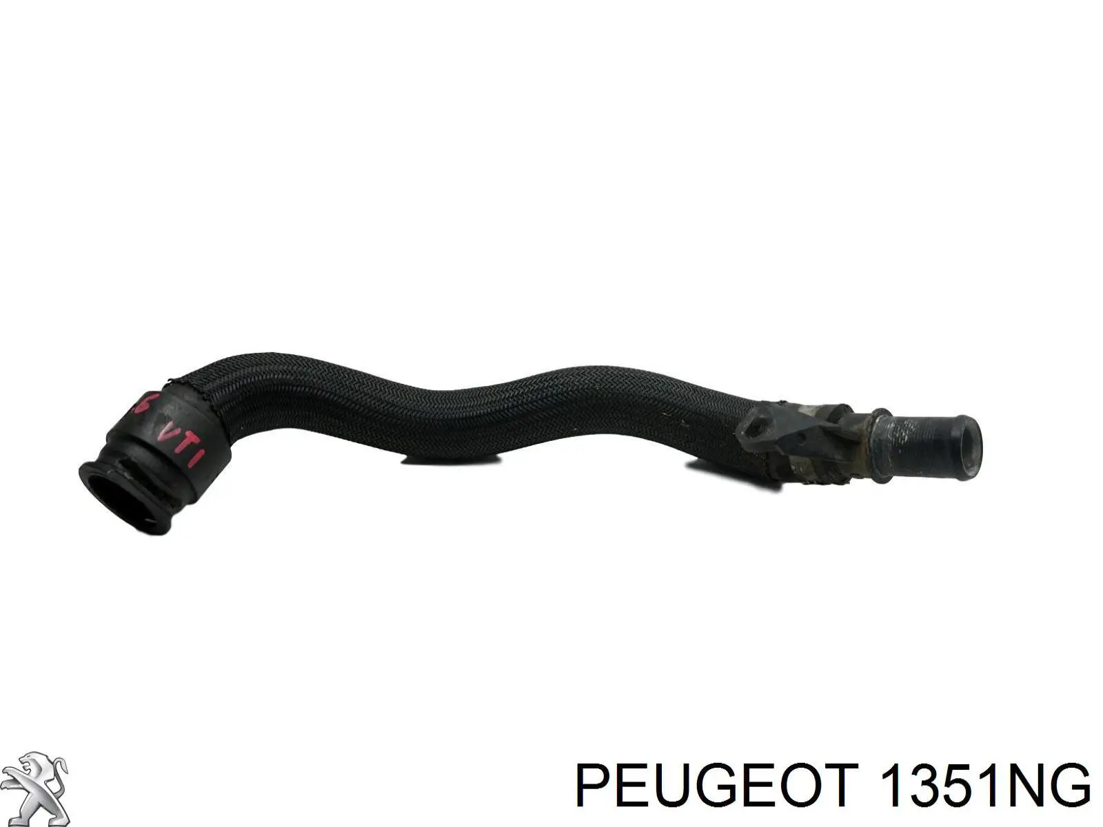1351NG Peugeot/Citroen manguera (conducto del sistema de refrigeración)