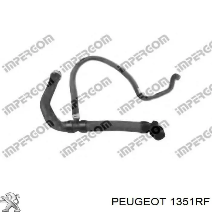 Comprar 1351RF Peugeot/Citroen Manguera inferior del radiador