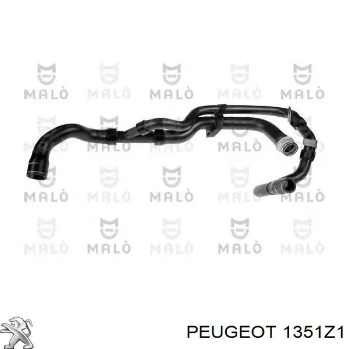 Manguera inferior del radiador Peugeot/Citroen 1351Z1 precio, desde 41,89 EUR