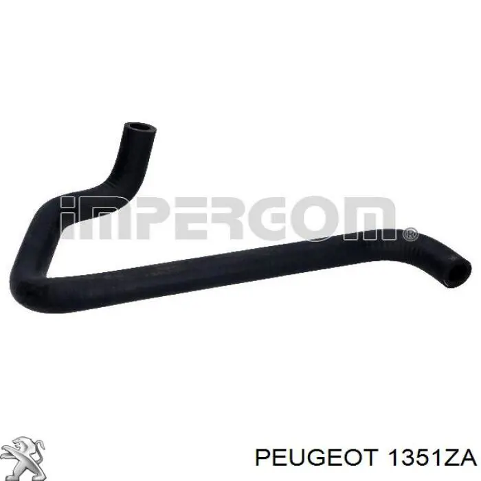 Comprar 1351ZA Peugeot/Citroen Manguera de agua refrigerante