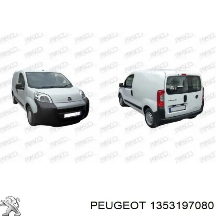 Faro derecho 6205AY Peugeot/Citroen