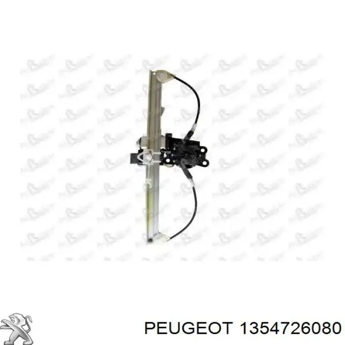 1354726080 Peugeot/Citroen mecanismo de elevalunas, puerta delantera izquierda