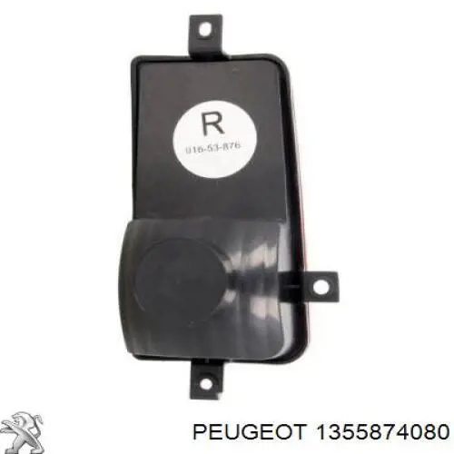 1355874080 Peugeot/Citroen faro antiniebla trasero derecho