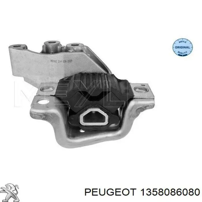 1358086080 Peugeot/Citroen soporte de motor derecho