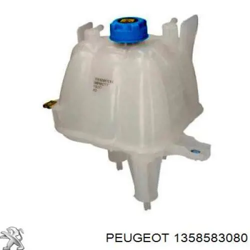 1358583080 Peugeot/Citroen botella de refrigeración