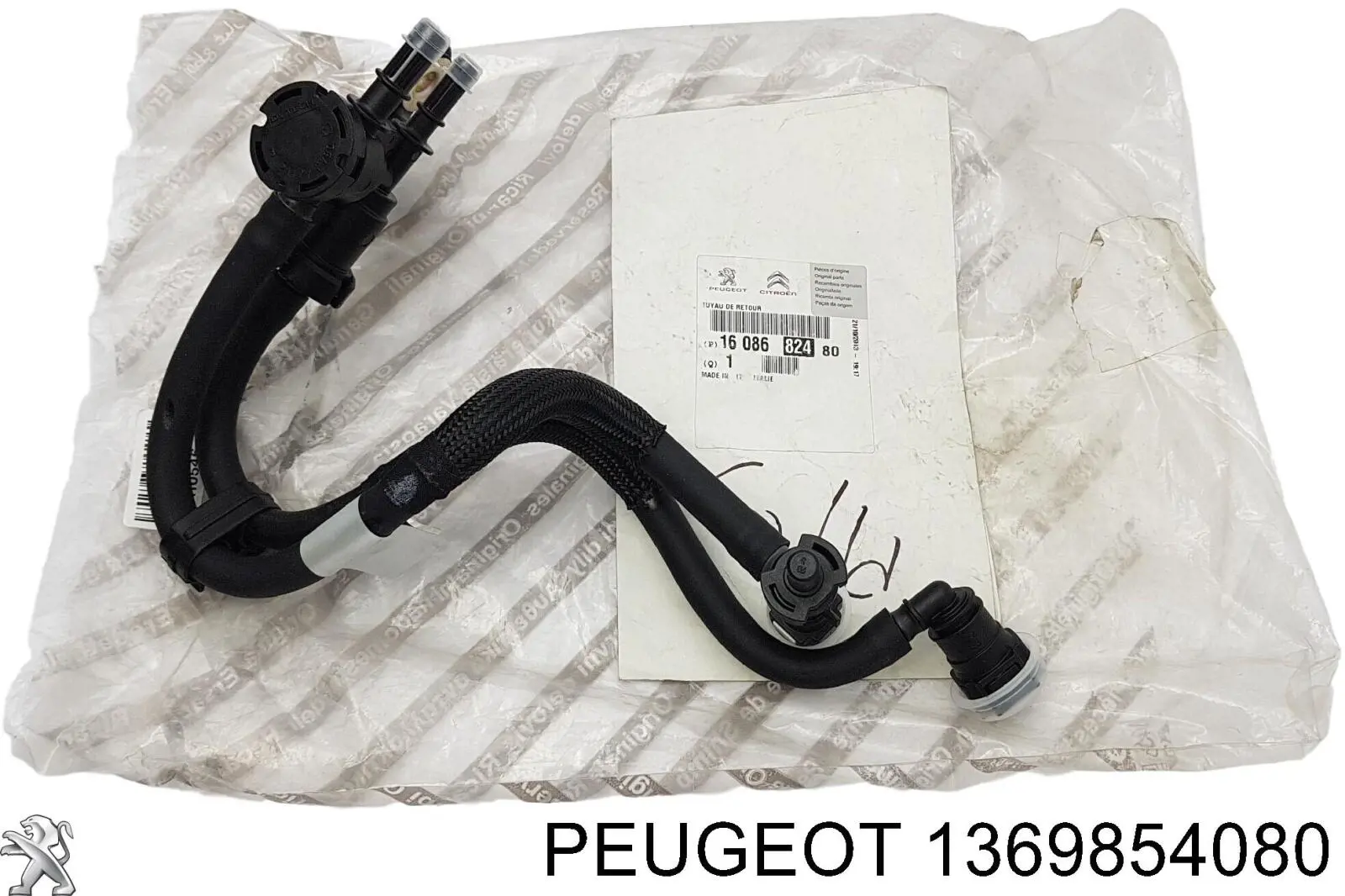 1369854080 Peugeot/Citroen bomba de cebado para diesel, bomba de combustible de mano