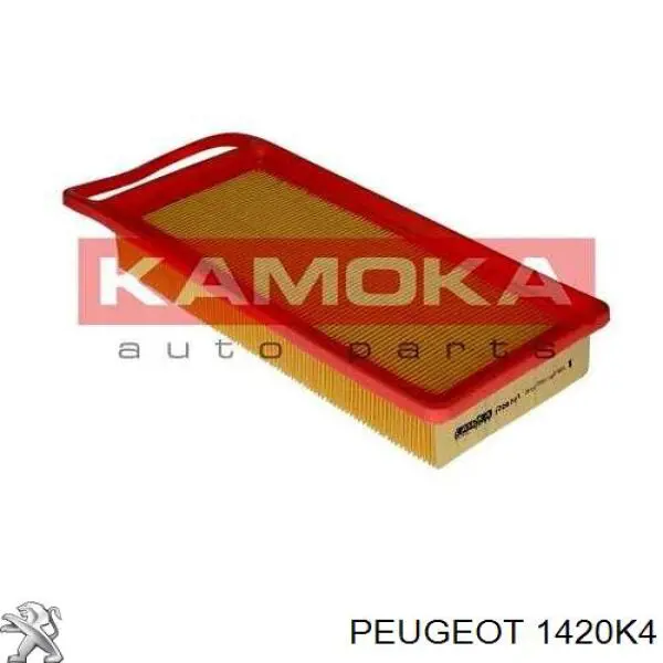 Comprar 1420K4 Peugeot/Citroen Carcasa del filtro de aire, parte superior