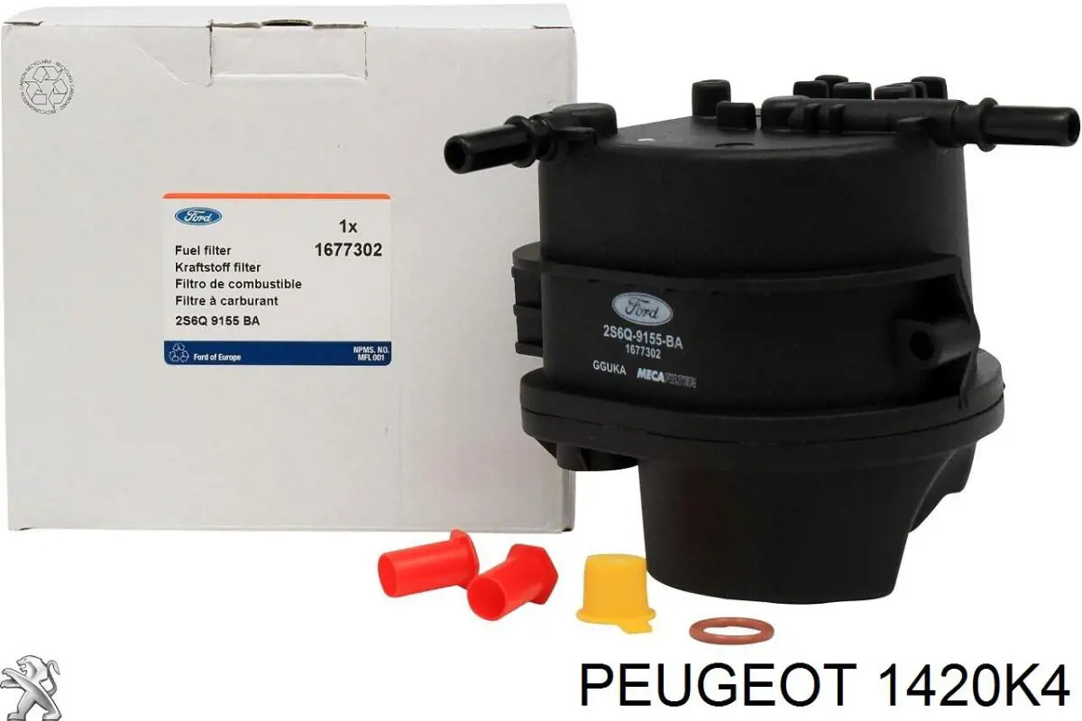 Carcasa del filtro de aire, parte superior Peugeot/Citroen 1420K4 precio, desde 9,13 EUR