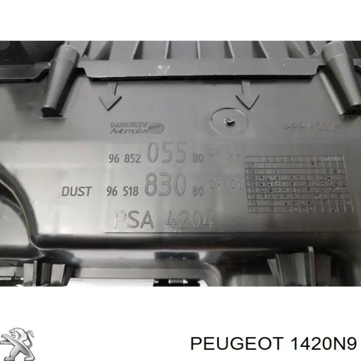 Caja del filtro de aire Peugeot/Citroen 1420N9 precio, desde 78,01 EUR