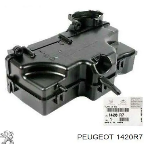 Comprar 1420R7 Peugeot/Citroen Caja del filtro de aire