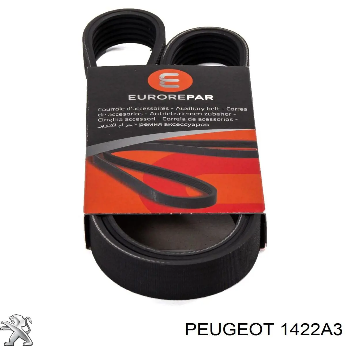 1422A3 Peugeot/Citroen Soporte de la caja del filtro de aire