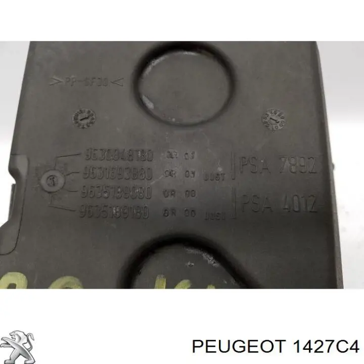 Caja del filtro de aire Peugeot/Citroen 1427C4