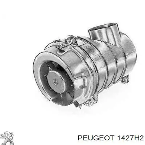 Caja del filtro de aire 9639562980 Peugeot/Citroen