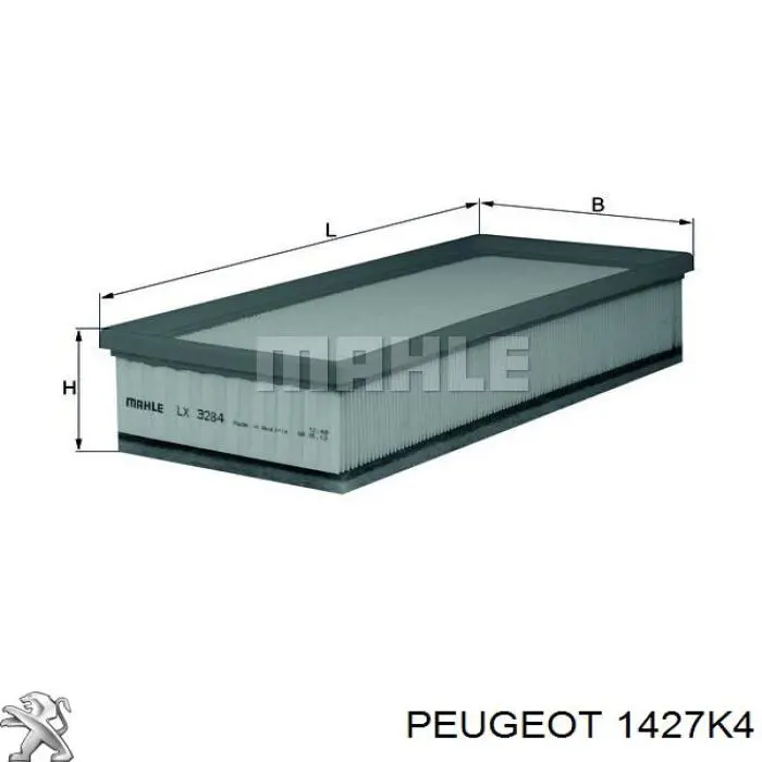 Caja del filtro de aire Peugeot 407 sedán (6D) (2004 - 2011) precio, desde 84,22 EUR