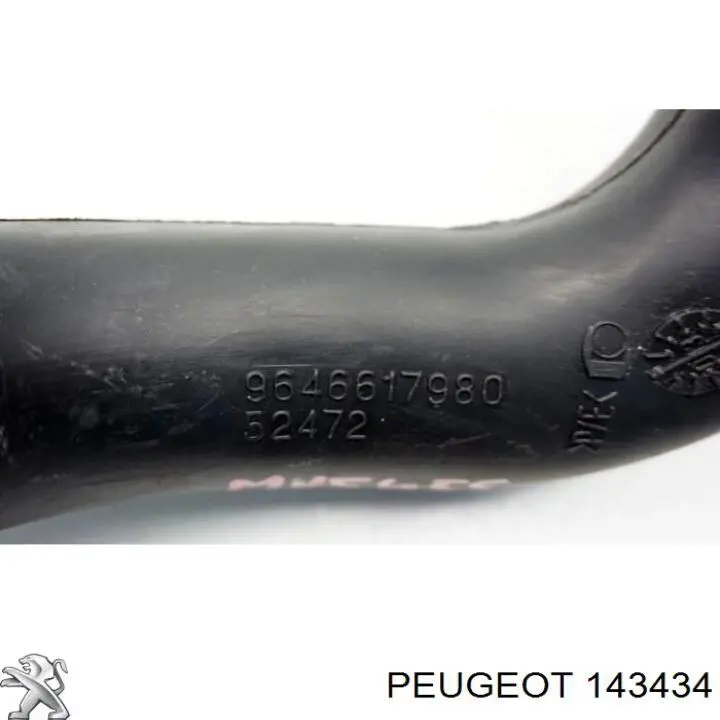 Tubo de admisión de aire, entrada del filtro de aire Peugeot/Citroen 143434 precio, desde 32,85 EUR