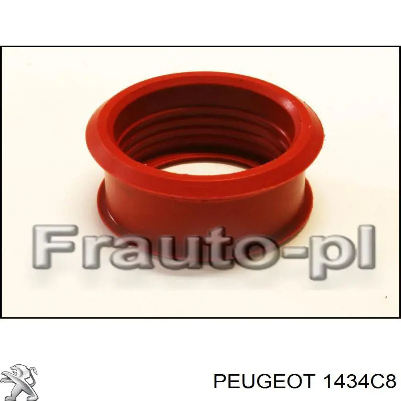 Junta de turbina, inserto flexible 1434C8 Peugeot/Citroen