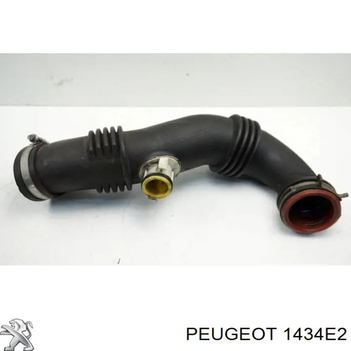 1434E2 Peugeot/Citroen tubo flexible de aspiración, salida del filtro de aire