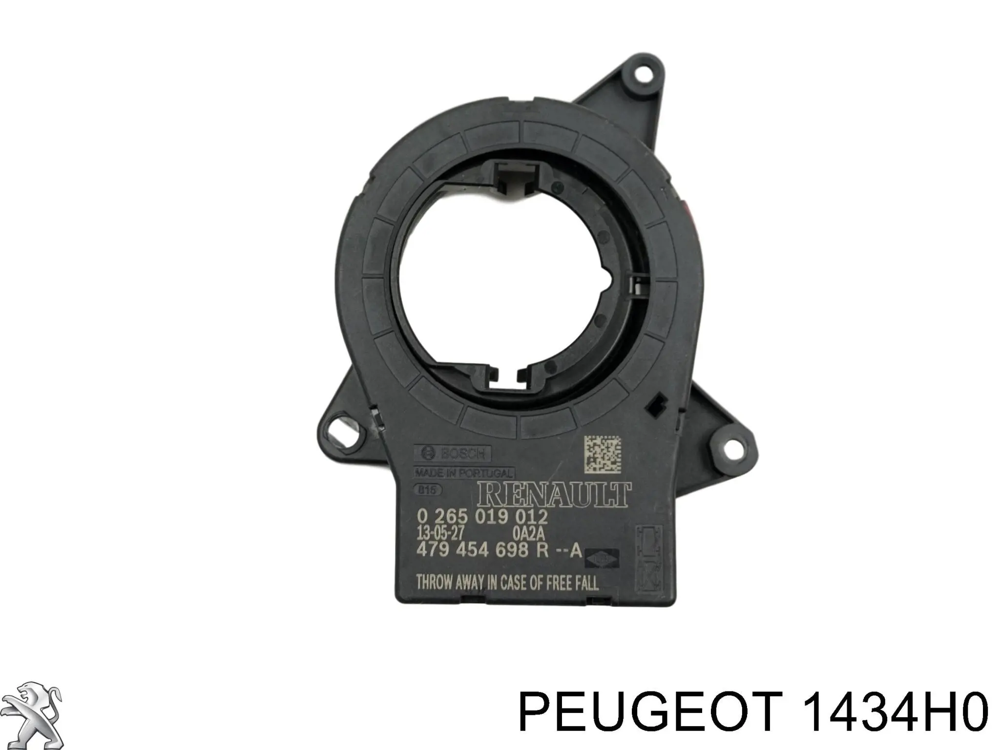 1434G9 Peugeot/Citroen tubo de ventilacion del carter (separador de aceite)