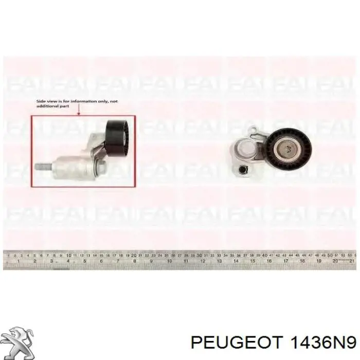 Comprar 1436C5 Peugeot/Citroen Soporte del filtro de aire
