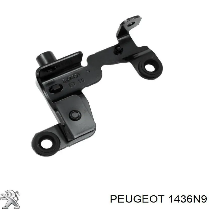 1436C5 Peugeot/Citroen Soporte del filtro de aire