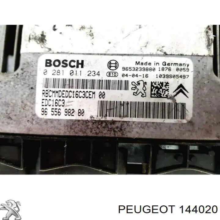 Comprar 144020 Peugeot/Citroen Tubo flexible de aspiración