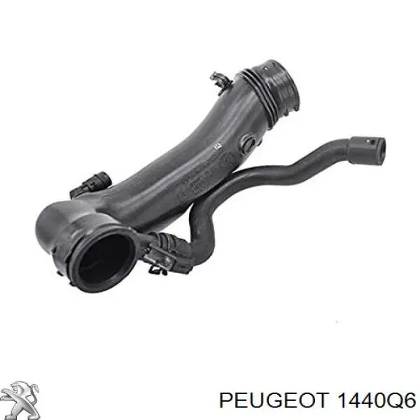 1440Q6 Peugeot/Citroen Tubo de admisión de aire al turbocompresor