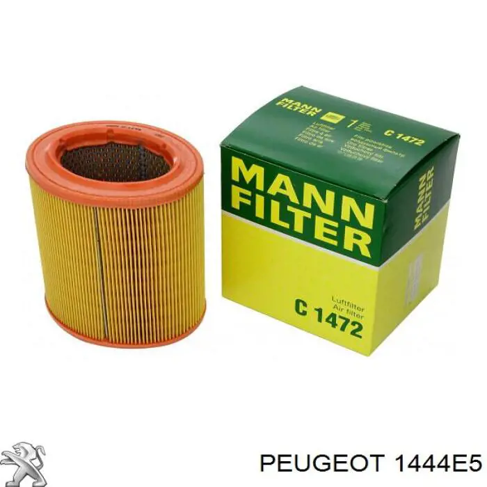 1444E5 Peugeot/Citroen filtro de aire
