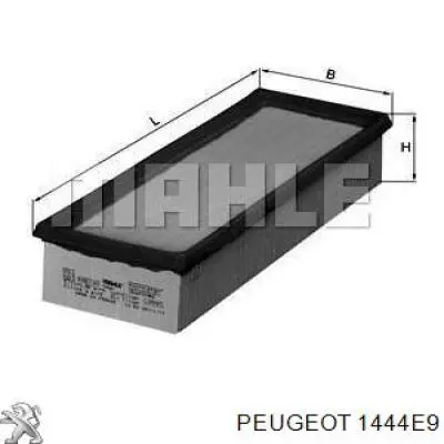 FA2092 Bremsi Filtro de aire de motor