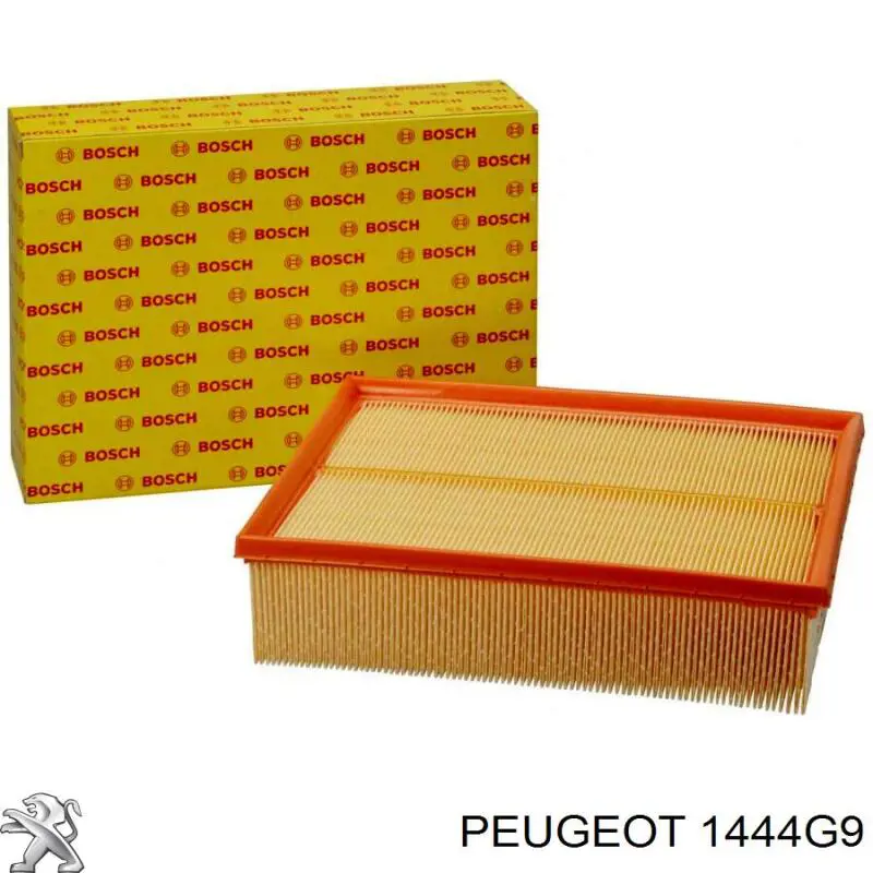 Filtro de aire 1444G9 Peugeot/Citroen
