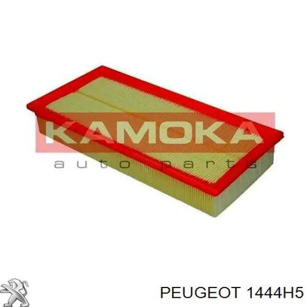 Filtro de aire 1444H5 Peugeot/Citroen