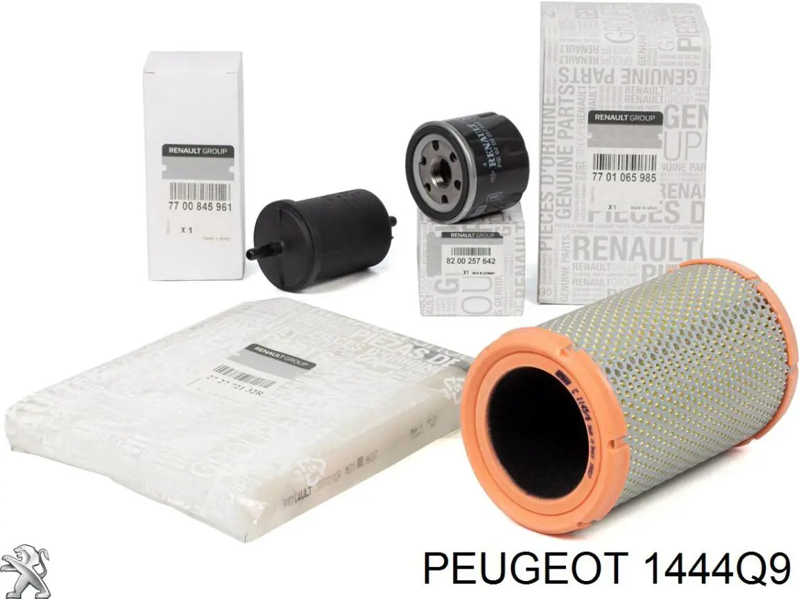 1444Q9 Peugeot/Citroen filtro de aire