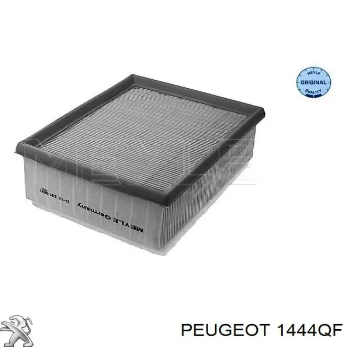 1444QF Peugeot/Citroen filtro de aire