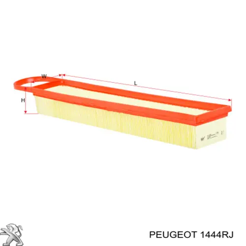 El filtro de aire Peugeot/Citroen 1444RJ precio, desde 8,58 EUR
