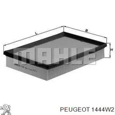 El filtro de aire Peugeot/Citroen 1444W2 precio, desde 6,38 EUR