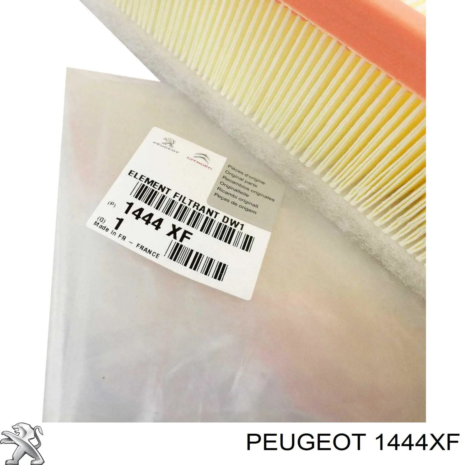 Filtro de aire Peugeot 407 6D