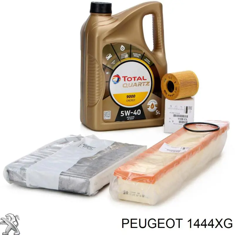 Filtro de aire 1444XG Peugeot/Citroen