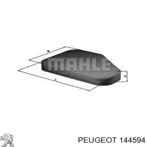 144594 Peugeot/Citroen filtro de aire