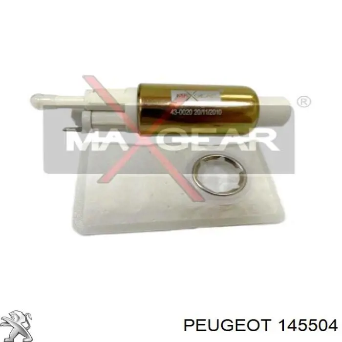 145504 Peugeot/Citroen módulo alimentación de combustible