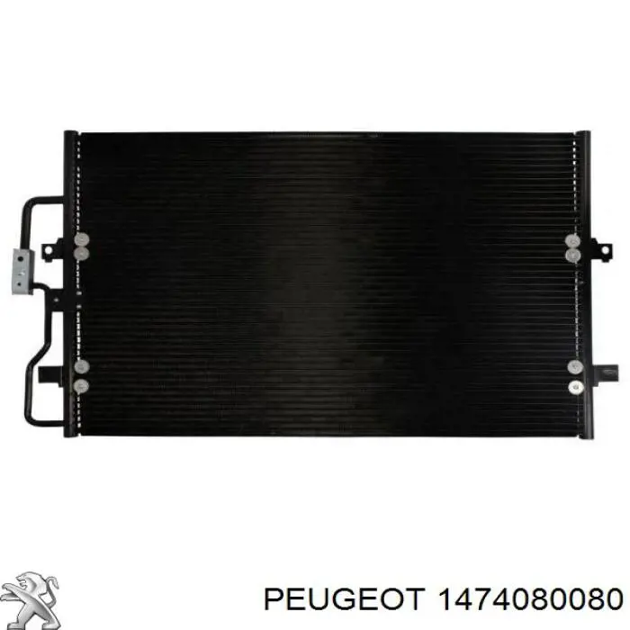 1474080080 Peugeot/Citroen condensador aire acondicionado