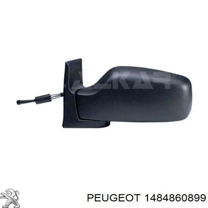 1484860899 Peugeot/Citroen espejo retrovisor derecho