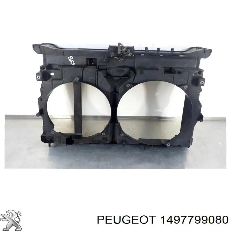 1497799080 Peugeot/Citroen bastidor radiador