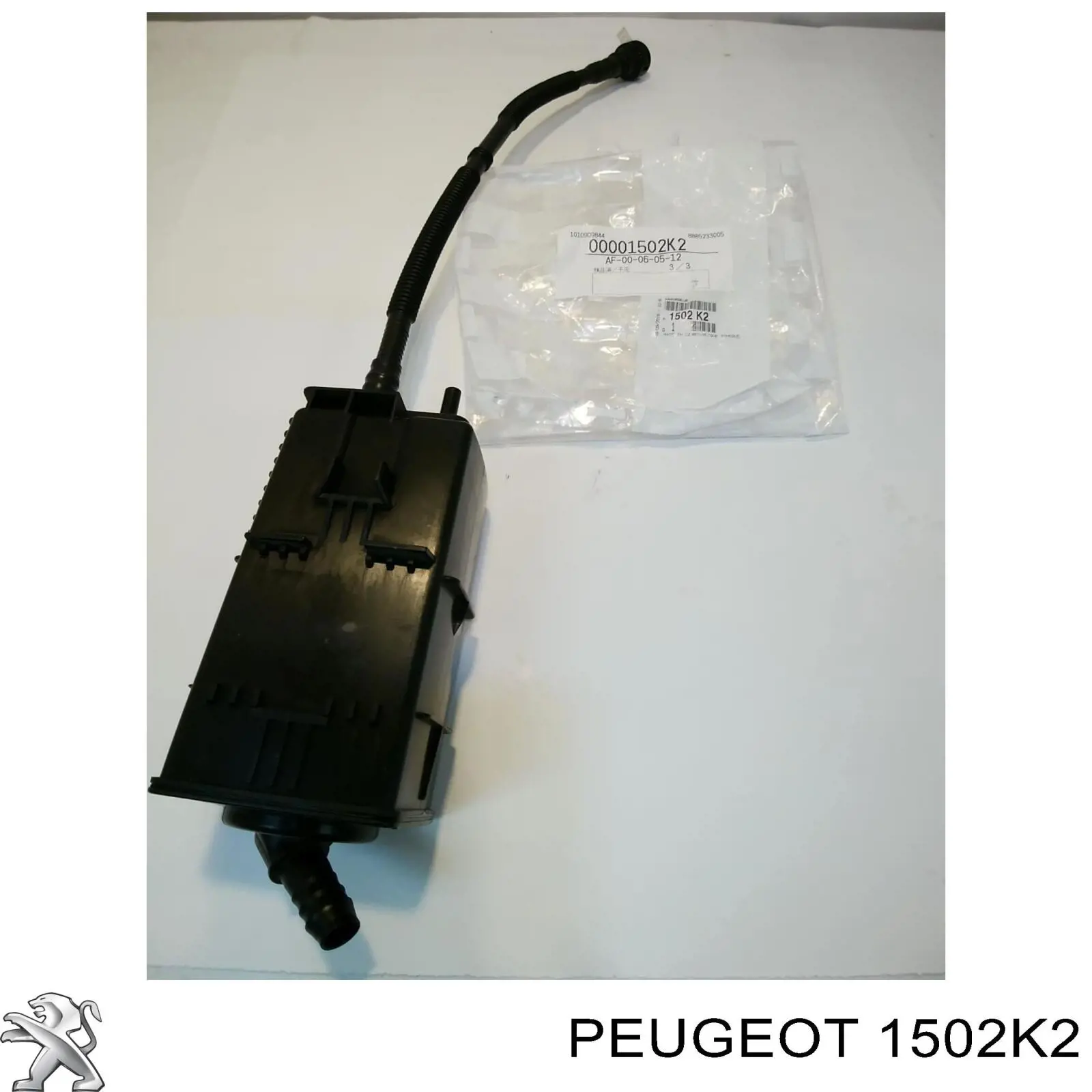 1502K2 Peugeot/Citroen Filtro de carbon activo