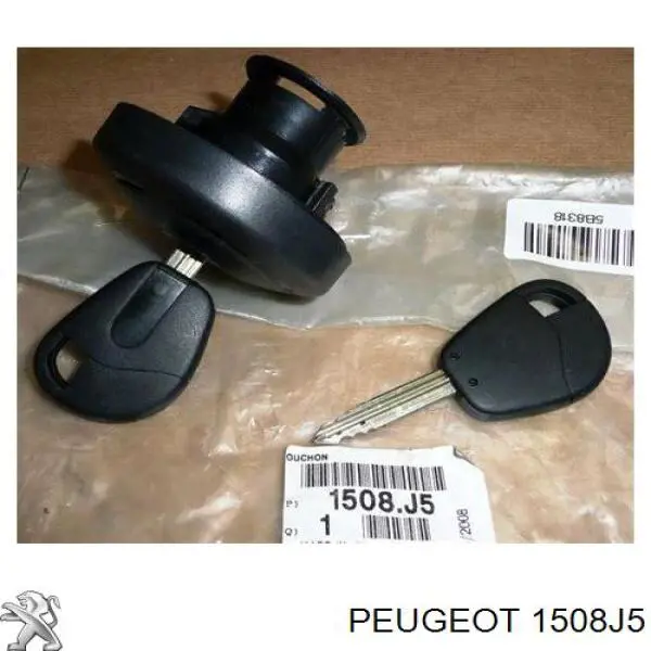 Tapa (tapón) del depósito de combustible para Peugeot 806 (221)